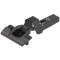 CLIP top Balama standard 110°，Uşă încadrată, fără arc, Oală: fără scule cu INSERTA, negru onix