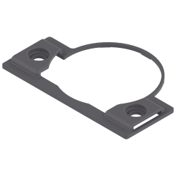 Distanţă oală pentru CLIP top BLUMOTION, Versiune cu şuruburi, Grosime distanţier: 1.5 mm, R7037 gri închis