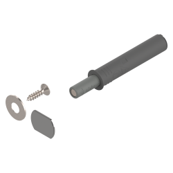 TIP-ON pentru uşi (set), Versiune scurtă, cu magnet, R7036 gri platină