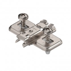 Plăcuță montaj balama, Clip, cruce, 0 mm, șuruburi, expando, Blum