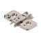 Plăcuță montaj balama, Clip, cruce, 0 mm, șuruburi, excentric, Blum