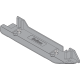 Suport profil portant SERVO-DRIVE vertical, jos, R7037 gri închis