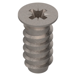 euro-şurub, cap înecat, Ø6 mm, Lungime nominală: 13 mm, nichelat