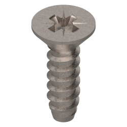 Şurub pentru tablă, cap înecat, Ø3,53 mm, Lungime nominală: 12 mm, nichelat
