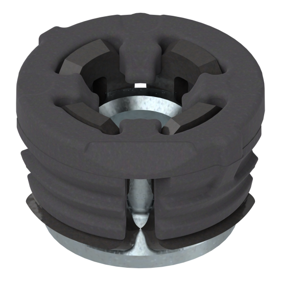 Diblu expandabil (EXPANDO-T), Plastic, gri închis