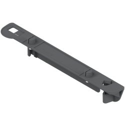 Suport profil portant SERVO-DRIVE vertical, sus, R7037 gri închis