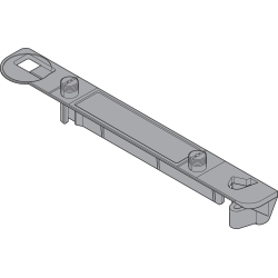 Suport profil portant SERVO-DRIVE vertical, sus, R7037 gri închis