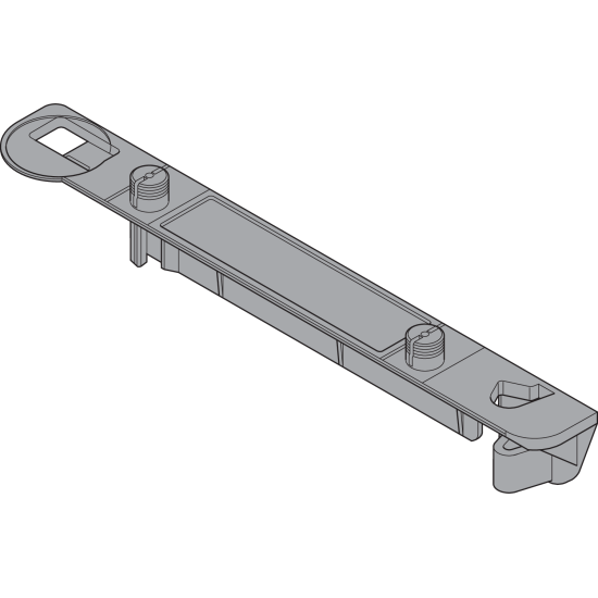 Suport profil portant SERVO-DRIVE vertical, sus, R7037 gri închis