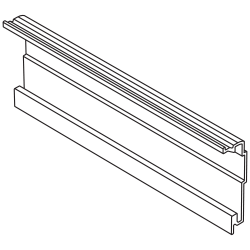 Profil portant SERVO-DRIVE orizontal, Lungime=1143 mm, LW=1161-1170 mm, aluminiu, pentru debitat, brut