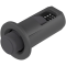 Distanţier Blum cu arc, Ø 5 mm, Fantă front 2.6 mm, găurire, Înălţime: 2.6 mm, gri închis