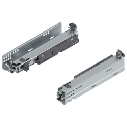 MOVENTO BLUMOTION int./potrivit pentru TOB/potrivit pentru SERVO-DRIVE, Extragere totală, Glisare, 40 kg, NL=270 mm, pt cuplaj, stânga/dreapta, zincat