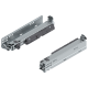 MOVENTO BLUMOTION int./potrivit pentru TOB/potrivit pentru SERVO-DRIVE, Extragere totală, Glisare, 40 kg, NL=270 mm, pt cuplaj, stânga/dreapta, zincat