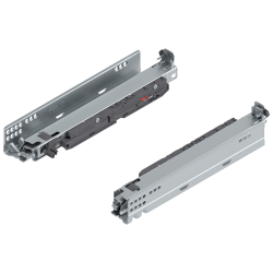 MOVENTO BLUMOTION int./potrivit pentru TOB/potrivit pentru SERVO-DRIVE, Extragere totală, Glisare, 40 kg, NL=320 mm, pt cuplaj, stânga/dreapta, zincat
