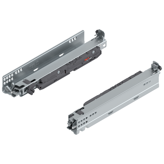 MOVENTO BLUMOTION int./potrivit pentru TOB/potrivit pentru SERVO-DRIVE, Extragere totală, Glisare, 40 kg, NL=320 mm, pt cuplaj, stânga/dreapta, zincat