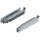 MOVENTO BLUMOTION int./potrivit pentru TOB/potrivit pentru SERVO-DRIVE, Extragere totală, Glisare, 40 kg, NL=320 mm, pt cuplaj, stânga/dreapta, zincat