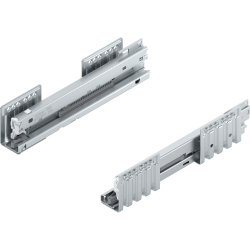 Şină de corp MERIVOBOX, 40 kg, NL=270 mm, dreapta+stânga, zincat