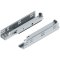 TANDEM TIP-ON Extragere totală, Glisare, 30 kg, NL=300 mm, pentru Grosime material placă 17-19 mm, pt cuplaj, stânga/dreapta, zincat