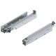 MOVENTO cu TIP-ON, Extragere totală, Glisare, 40 kg, NL=350 mm, pt cuplaj, stânga/dreapta, zincat