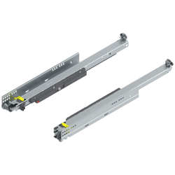 MOVENTO cu TIP-ON, Extragere totală, Glisare, 40 kg, NL=550 mm, pt cuplaj, stânga/dreapta, zincat