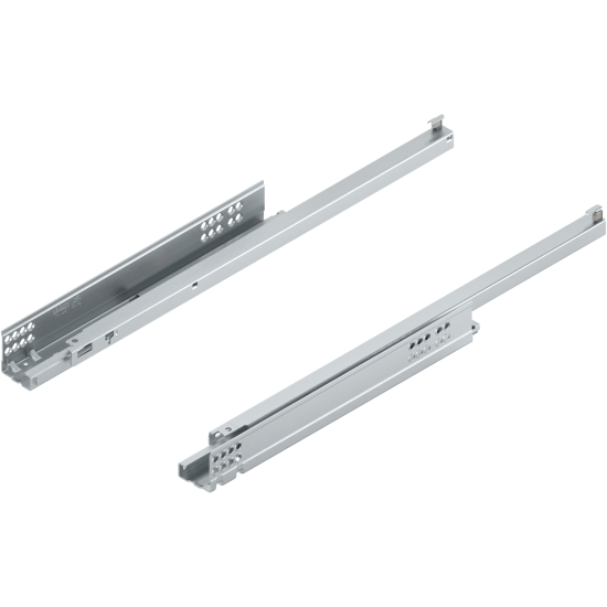 TANDEM TIP-ON Extragere parţială, Glisare, 30 kg, NL=500 mm, pentru Grosime material placă 17-19 mm, pt cuplaj, stânga/dreapta, zincat