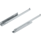 TANDEM TIP-ON Extragere parţială, Glisare, 30 kg, NL=500 mm, pentru Grosime material placă 17-19 mm, pt cuplaj, stânga/dreapta, zincat