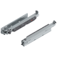 MOVENTO BLUMOTION int./potrivit pentru TOB/potrivit pentru SERVO-DRIVE, Extragere totală, Glisare, 40 kg, NL=380 mm, pt cuplaj, stânga/dreapta, zincat