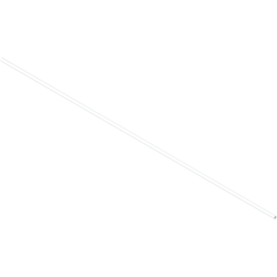 Lonjeron, până KB=1200 mm, Lungime=1094 mm, pentru debitat, alb