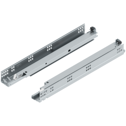 TANDEM TIP-ON Extragere totală, Glisare, 30 kg, NL=450 mm, pentru Grosime material placă 17-19 mm, pt cuplaj, stânga/dreapta, zincat