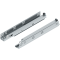 TANDEM TIP-ON Extragere totală, Glisare, 30 kg, NL=450 mm, pentru Grosime material placă 17-19 mm, pt cuplaj, stânga/dreapta, zincat