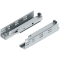 TANDEM TIP-ON Extragere totală, Glisare, 30 kg, NL=270 mm, pentru Grosime material placă 17-19 mm, pt cuplaj, stânga/dreapta, zincat