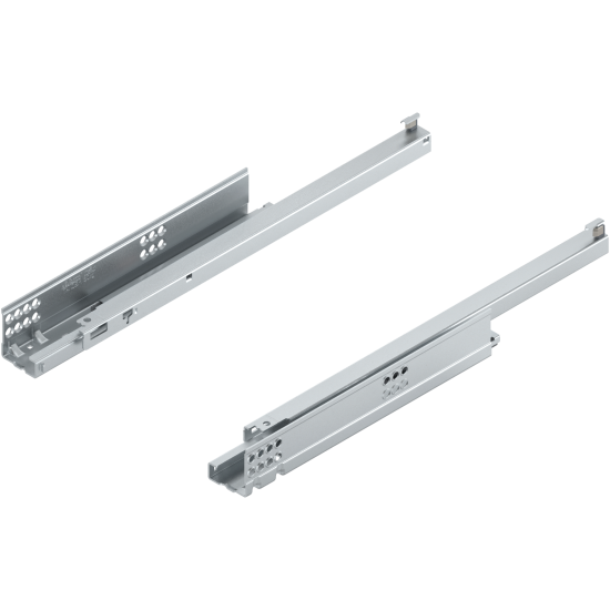 TANDEM TIP-ON Extragere parţială, Glisare, 30 kg, NL=400 mm, pentru Grosime material placă 17-19 mm, pt cuplaj, stânga/dreapta, zincat