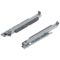 MOVENTO BLUMOTION int./potrivit pentru TOB/potrivit pentru SERVO-DRIVE, Extragere totală, Glisare, 40 kg, NL=400 mm, pt cuplaj, Montare fund corp, stânga/dreapta, zincat