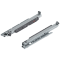 MOVENTO BLUMOTION int./potrivit pentru TOB/potrivit pentru SERVO-DRIVE, Extragere totală, Glisare, 40 kg, NL=400 mm, pt cuplaj, Montare fund corp, stânga/dreapta, zincat