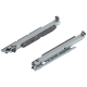 MOVENTO BLUMOTION int./potrivit pentru TOB/potrivit pentru SERVO-DRIVE, Extragere totală, Glisare, 40 kg, NL=400 mm, pt cuplaj, Montare fund corp, stânga/dreapta, zincat