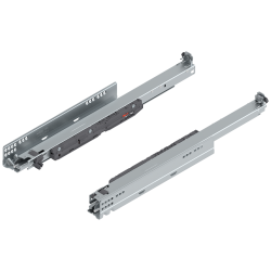 MOVENTO BLUMOTION int./potrivit pentru TOB/potrivit pentru SERVO-DRIVE, Extragere totală, Glisare, 40 kg, NL=500 mm, pt cuplaj, stânga/dreapta, zincat