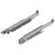 MOVENTO BLUMOTION int./potrivit pentru TOB/potrivit pentru SERVO-DRIVE, Extragere totală, Glisare, 40 kg, NL=450 mm, pt cuplaj, Montare fund corp, stânga/dreapta, zincat