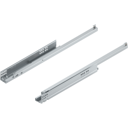 TANDEM TIP-ON Extragere parţială, Glisare, 30 kg, NL=550 mm, pentru Grosime material placă 17-19 mm, pt cuplaj, stânga/dreapta, zincat
