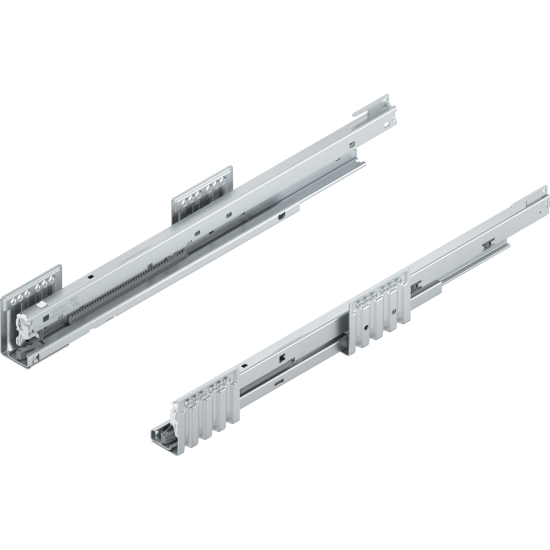 Şină de corp MERIVOBOX, 40 kg, NL=500 mm, dreapta+stânga, zincat
