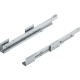 Şină de corp MERIVOBOX, 40 kg, NL=500 mm, dreapta+stânga, zincat