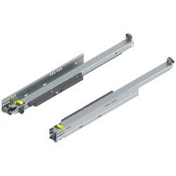 MOVENTO cu TIP-ON, Extragere totală, Glisare, 40 kg, NL=600 mm, pt cuplaj, stânga/dreapta, zincat