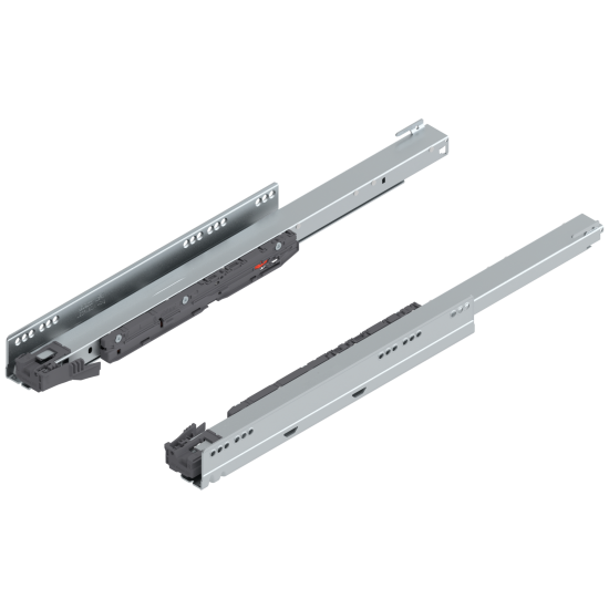Şina de corp LEGRABOX BLUMOTION int./potrivit pentru TOB/potrivit pentru SERVO-DRIVE, Extragere totală, 40 kg, NL=550 mm, dreapta+stânga, zincat