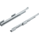 Şină de corp MERIVOBOX, 40 kg, NL=550 mm, dreapta+stânga, zincat