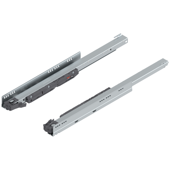 Şina de corp LEGRABOX BLUMOTION int./potrivit pentru TOB/potrivit pentru SERVO-DRIVE, Extragere totală, 40 kg, NL=600 mm, dreapta+stânga, zincat