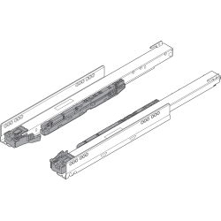 Şina de corp LEGRABOX BLUMOTION int./potrivit pentru TOB/potrivit pentru SERVO-DRIVE, Extragere totală, 40 kg, NL=600 mm, dreapta+stânga, zincat