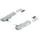 set (Unitate TIP-ON BLUMOTION + Declanşator + Adaptor), pentru LEGRABOX, pentru MOVENTO, Tip L5, NL=450-750 mm, Greutate totală a extragerii=35-70 kg, dreapta+stânga, negru