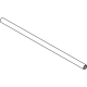 Arbore de sincronizare TIP-ON, lungime = 1089 mm, MOVENTO/TANDEM/TANDEM TIP-ON/opritor pentru poliţă, de scurtat, brut