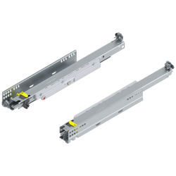 MOVENTO cu TIP-ON, Extragere totală, Glisare, 40 kg, NL=450 mm, pt cuplaj, stânga/dreapta, zincat