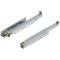 MOVENTO cu TIP-ON, Extragere totală, Glisare, 40 kg, NL=450 mm, pt cuplaj, stânga/dreapta, zincat