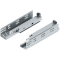 TANDEM TIP-ON Extragere totală, Glisare, 30 kg, NL=250 mm, pentru Grosime material placă 17-19 mm, pt cuplaj, stânga/dreapta, zincat
