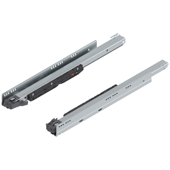 Şina de corp LEGRABOX BLUMOTION int./potrivit pentru TOB/potrivit pentru SERVO-DRIVE, Extragere totală, 70 kg, NL=550 mm, dreapta+stânga, zincat